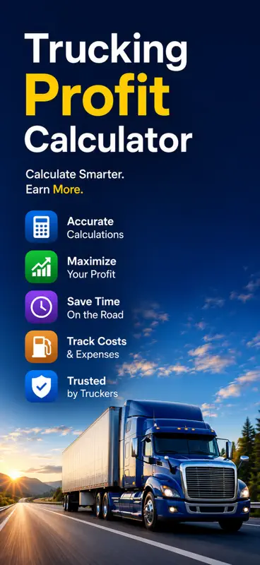 Trucking Profit Calculator screenshot 1 of 6