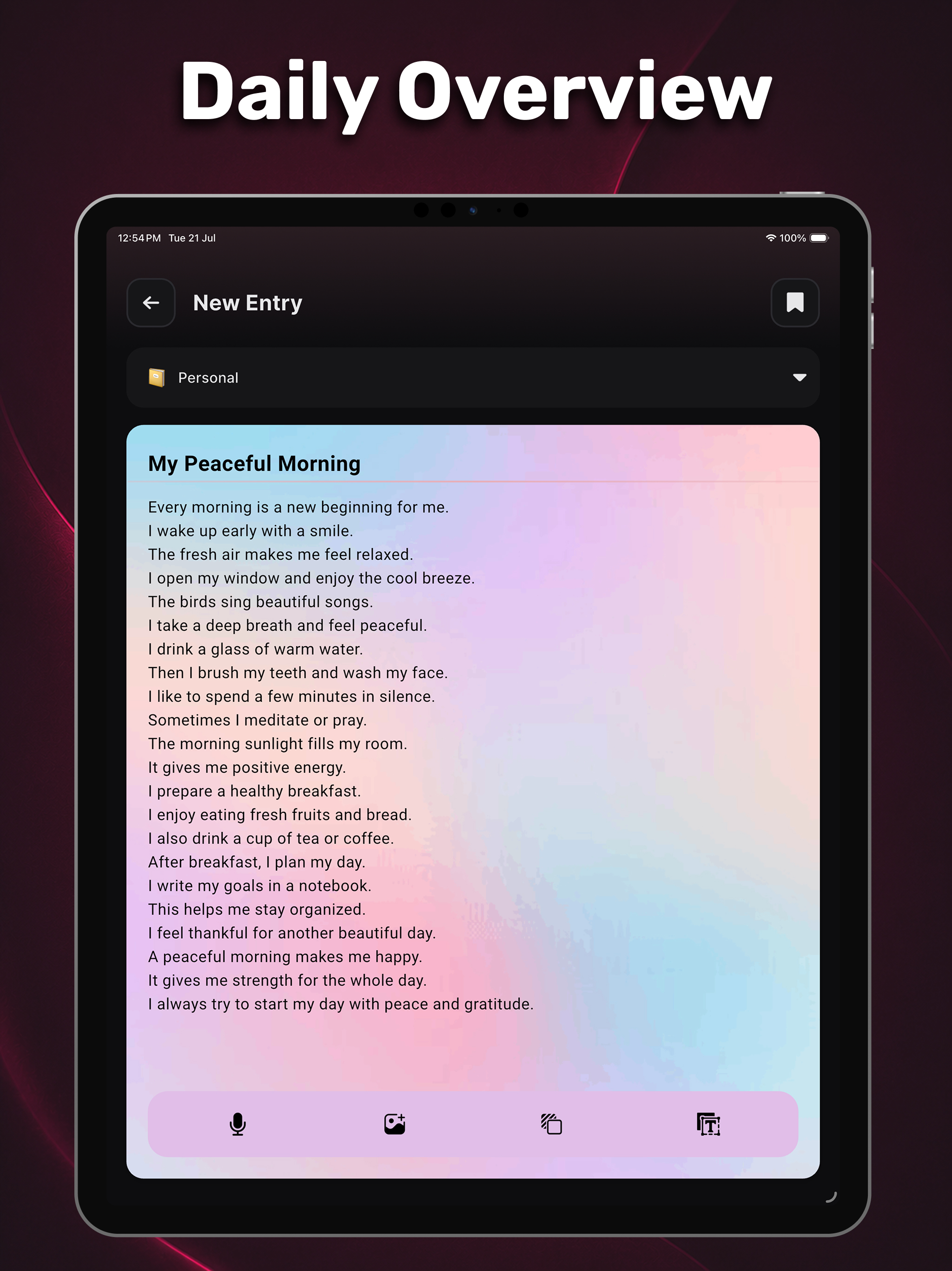 Digital Personal Diary screenshot 7