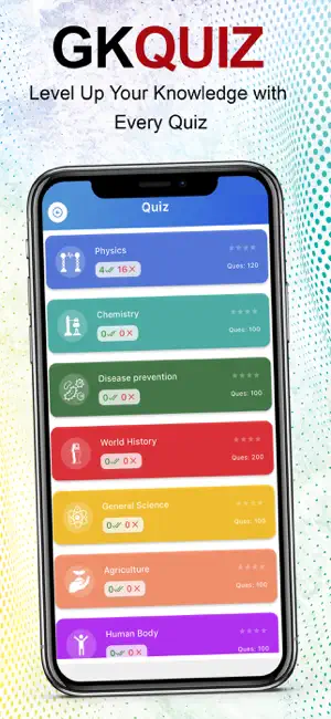 GK Master – Learn & Quiz screenshot 2