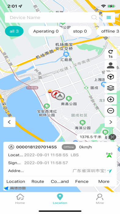 Ezzloc app screenshot