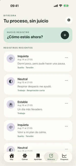 Vuelve: calma y ansiedad screenshot 3