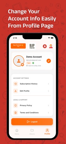 BJP Poster screenshot