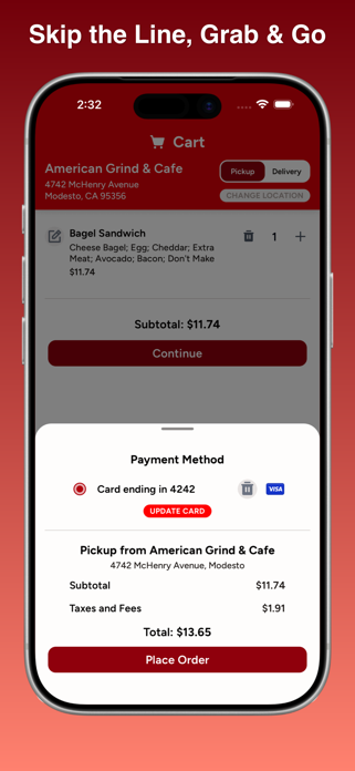 American Grind & Cafe Screenshot 4 of 4