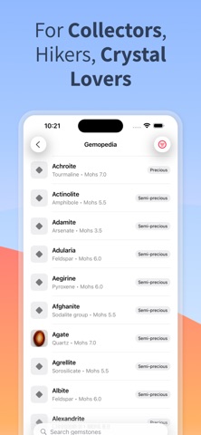 Gem & Gemstone Identifier ID iPhone screenshot