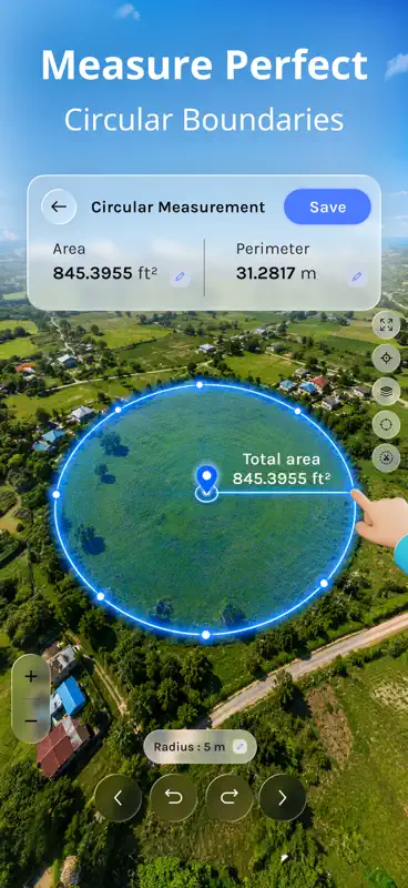GPS Field Area Maps: FieldCalc screenshot 4 of 8