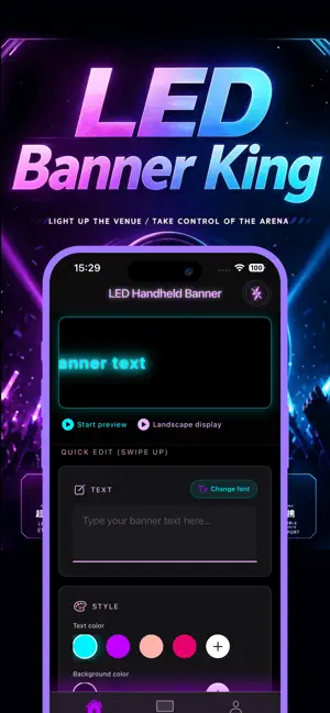 Handheld LED Scrolling Sign screenshot 1