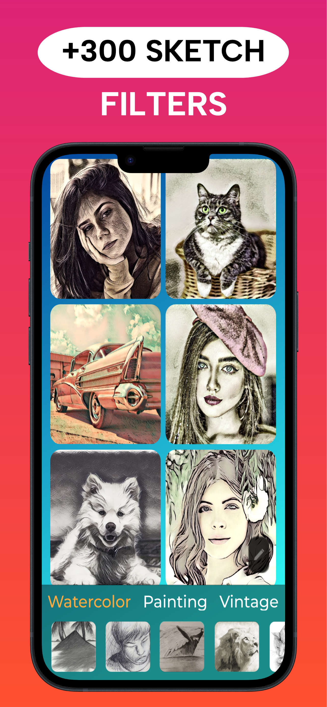 Photo to Sketch - Drawify