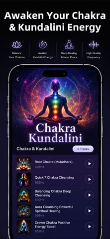 Solfeggio: Healing Frequencies iPhone screenshot