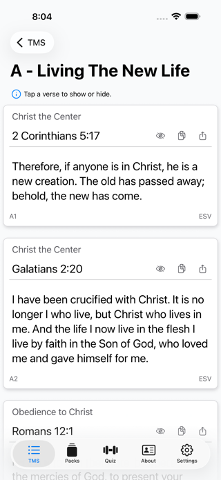 Verses for Life Screenshot 2 of 6