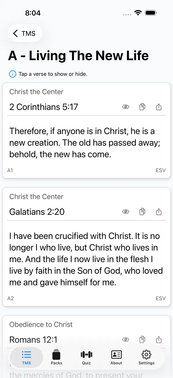 Screenshot #2 pour Verses for Life