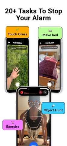 PushClock - Loud Alarm Clock screenshot 2