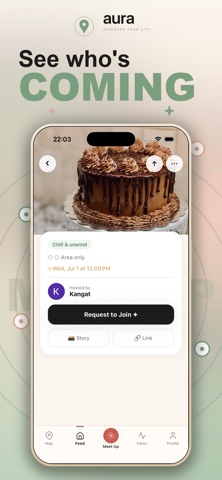 Aura: Social Map Screenshot 4 of 6