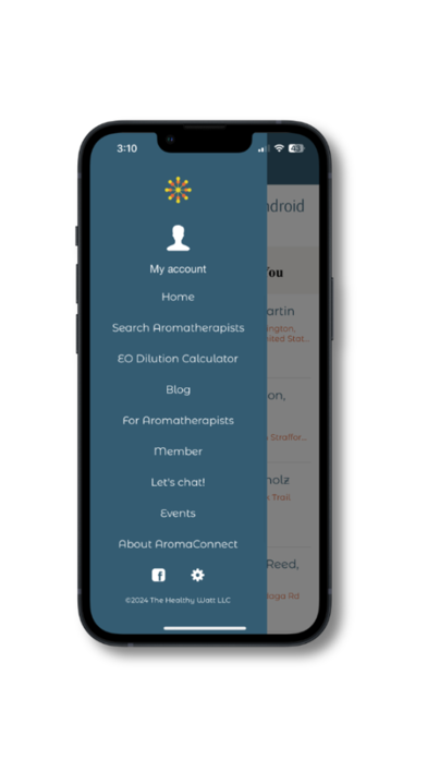 AromaConnect iPhone screenshot 2 - Social Networking app