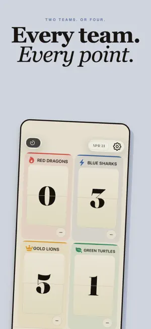 Scoreboard Tally: Counter screenshot 2