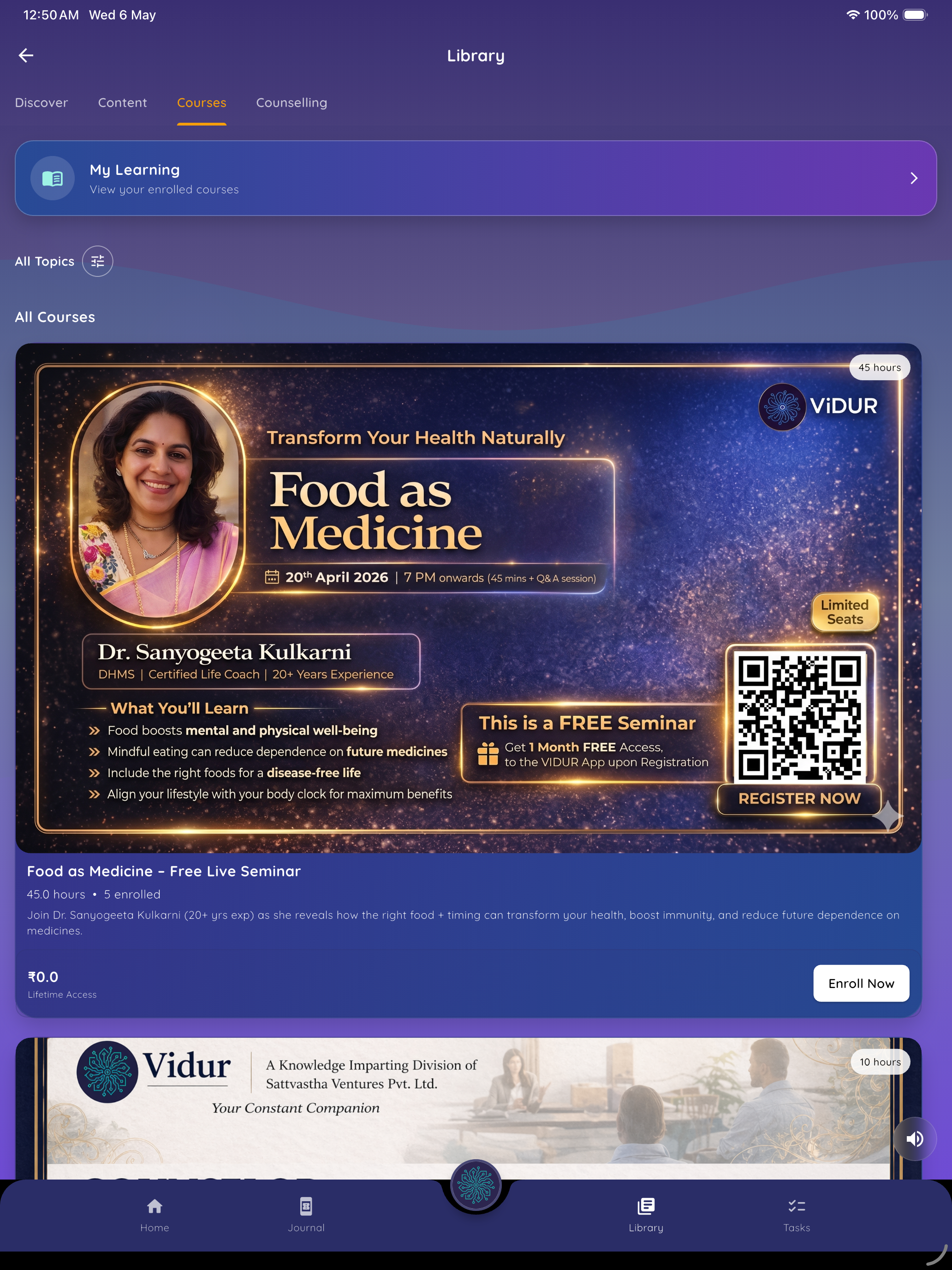 VIDUR: AI Wellness
