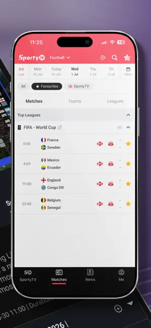 SportyTV: Live Sports Stream screenshot 4
