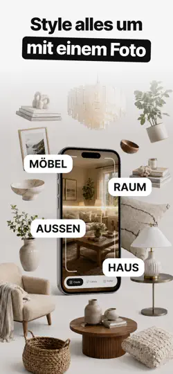 Screenshot von ReStyle: KI Wohnungs-Makeover auf dem iPhone 1