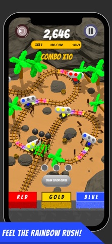Gem2Rail: Sort & Match Puzzle Screenshot 3 of 3