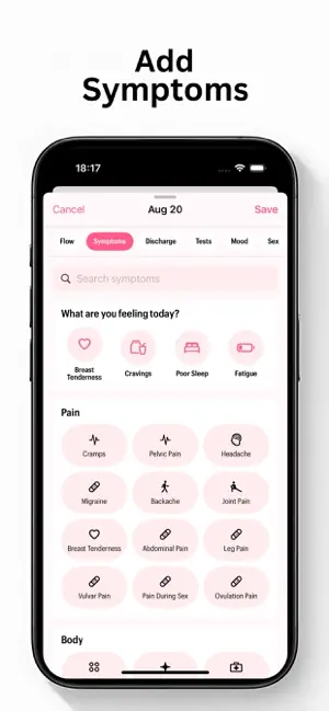 Period Tracker ۬ screenshot 2