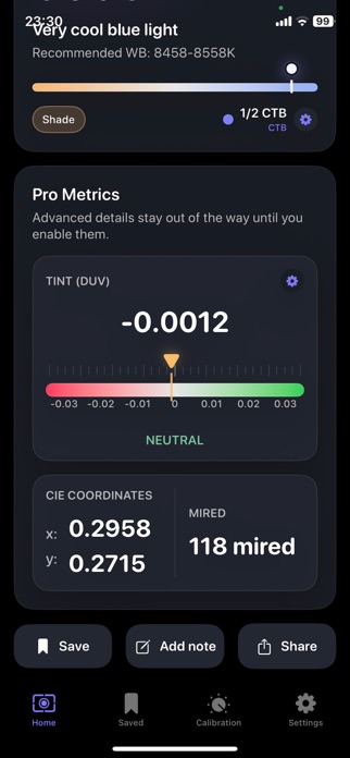 kelvin light scale Screenshot 3 of 10
