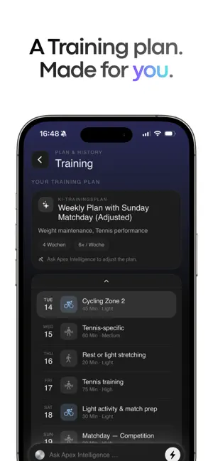 Apex: AI Fitness Coach screenshot 4