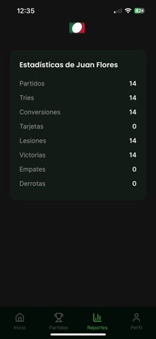 Rugby México screenshot