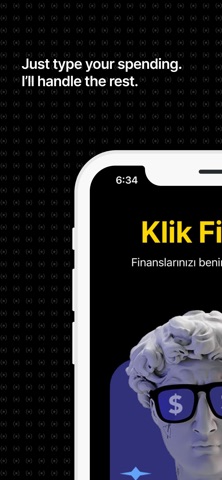 Klik Finance screenshot