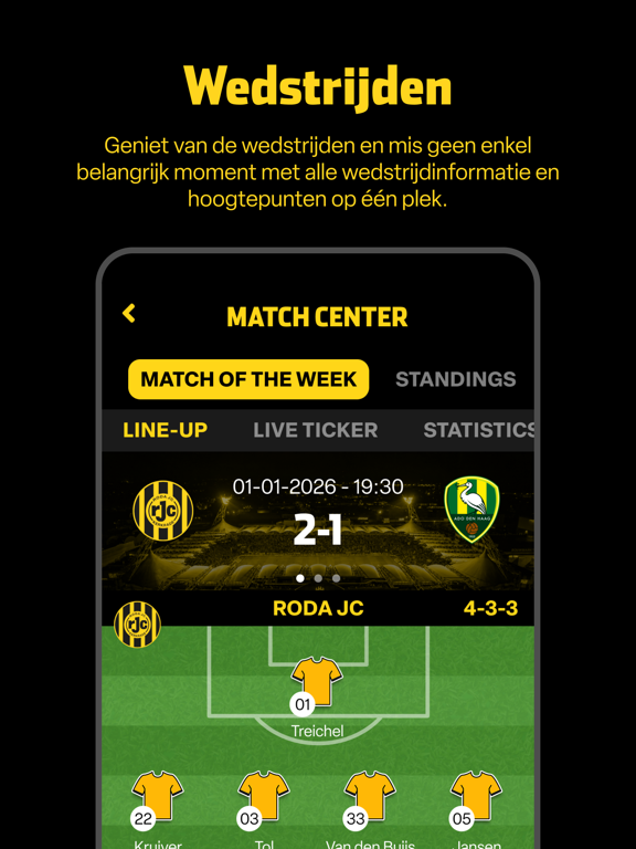 Screenshot #6 pour Roda JC - Officiële Club App