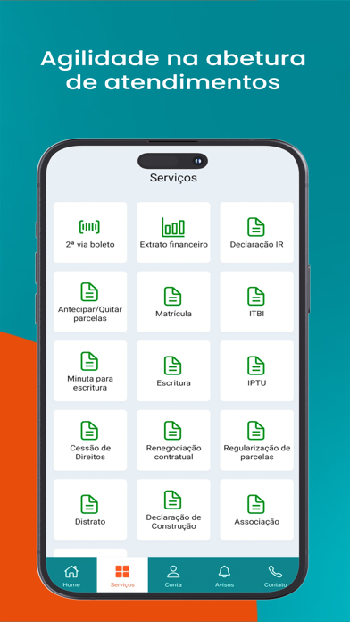 Cliente Terra Brasilis Screenshot