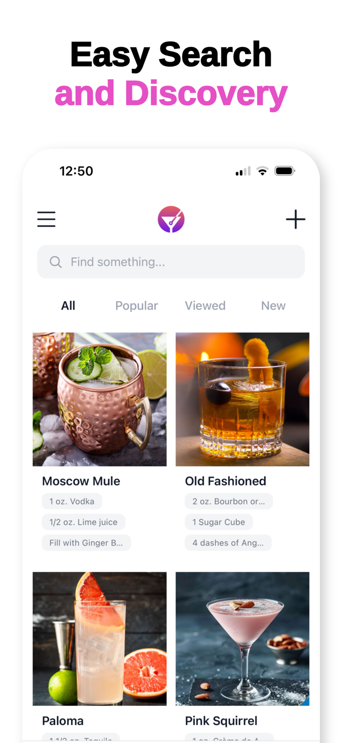 Bartender App: BarGenius