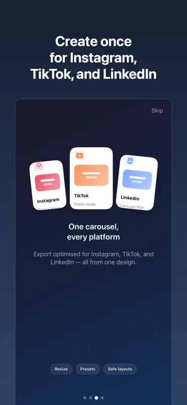 Carousel: AI Posts for Insta screenshot 6 of 7