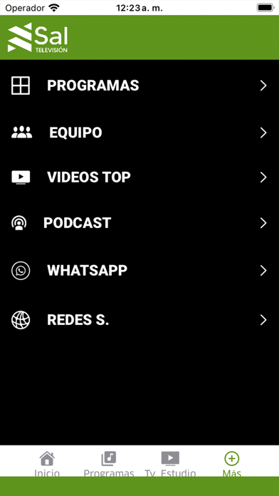 Sal Televisión Screenshot