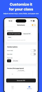Worksheet Generator screenshot 6