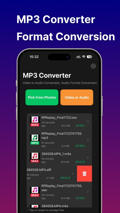 MP3 Converter : Audio Extract Screenshot