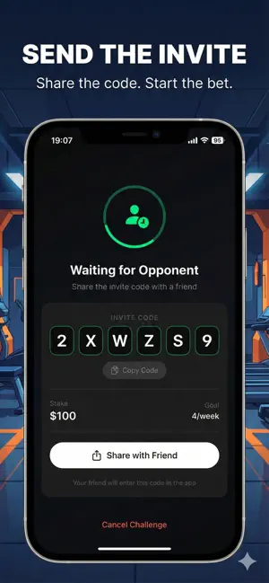 SweatBet: Fitness Challenges screenshot 3
