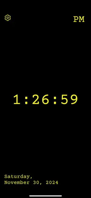 Lightweight Clock screenshot 2
