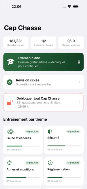 Cap Chasse – Permis de Chasser screenshot 2