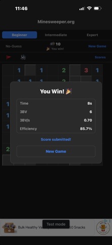 Minesweeper.org Screenshot 2 of 9