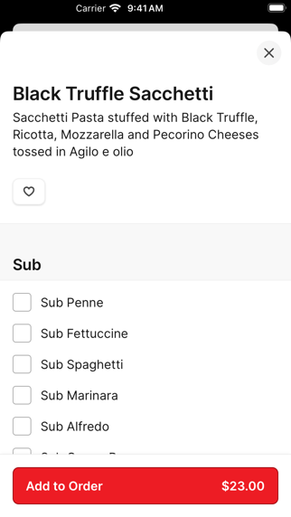 App screenshot