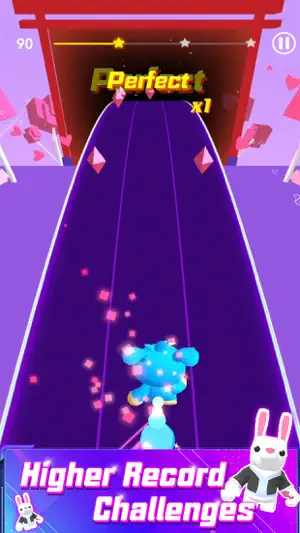Cyber Rolling Ball Music Game screenshot 3