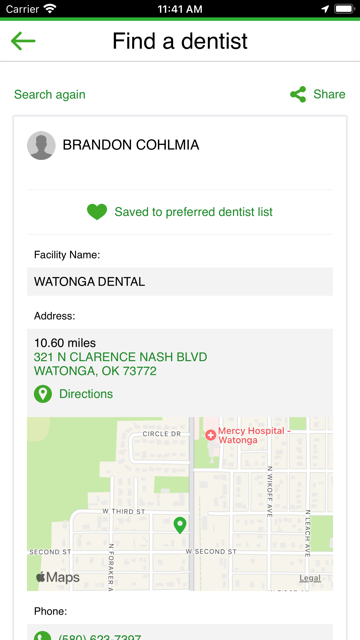 Delta Dental Mobile App screenshot 4