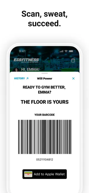 New EōS Fitness iPhone screenshot 5