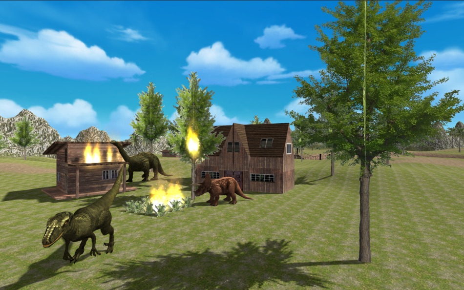 #2. Save the City from Dinosaurs (macOS) By: FAIZAN JAMIL