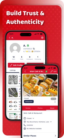 UNI U Nearby Items iPhone screenshot