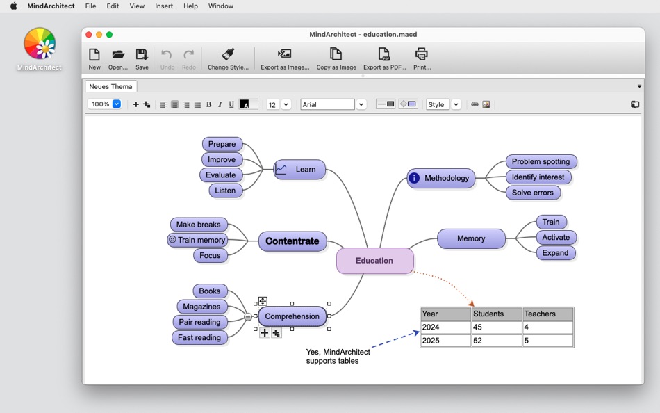 #1. MindArchitect (macOS) 由: Ambiera