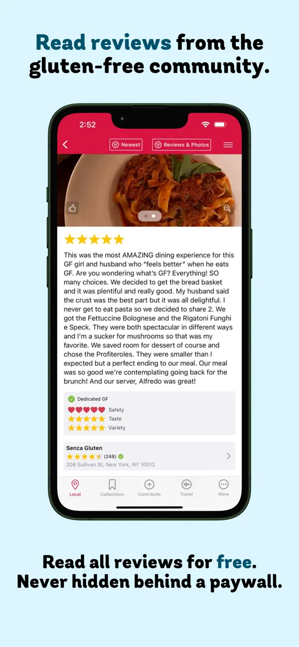 Screenshot #2 pour Find Me Gluten Free