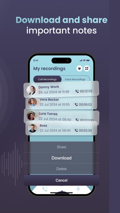 Call Recorder: Record Audio screenshot-3