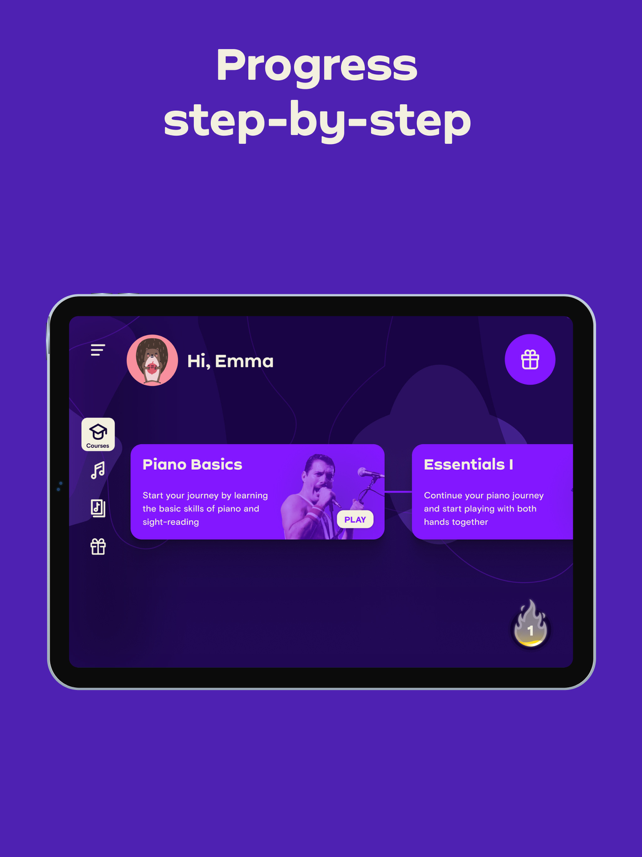Simply Piano: Learn Piano Fast תמונות מסך