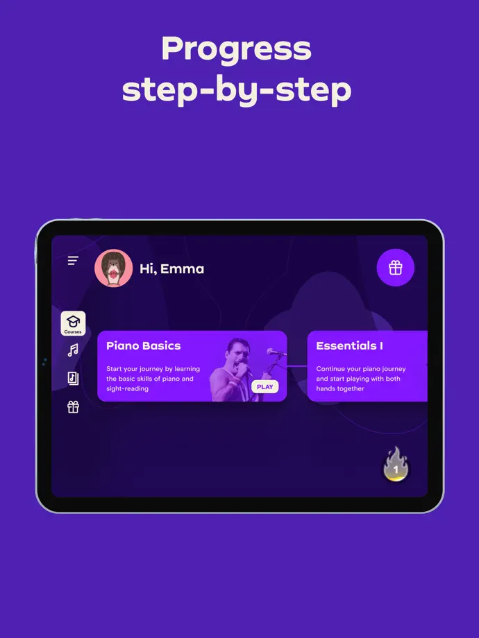 Simply Piano iPad screenshot 3