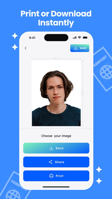 Passport Photo Maker · PhotoID Screenshot